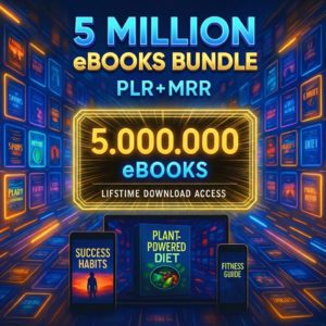 The 5 Million eBook Profit Pack: Master Resell Rights & Passive Income Blueprint