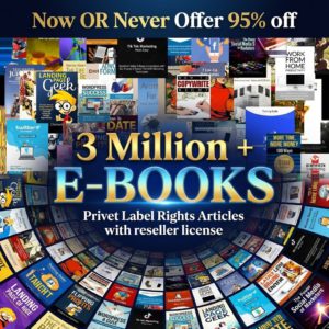 The Ultimate Digital Asset Vault: 3 Million+ Ebooks & 3 Million PLR Articles (Reseller Rights Included)