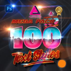 The Master Collection 100 Meticulously Crafted Premium Text & Style Effects for Adobe Photoshop