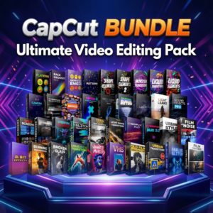 CapCut Powerhouse Bundle: Unlock the Ultimate Editing Library Everything You Need: Viral Presets, Text Animations, 3D Textures, Glitch Effects, Lighting, and Sound FX