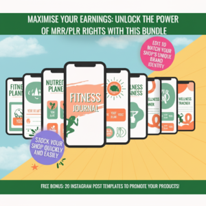 The Ultimate Passive Income Blueprint: DFY Weight Loss eBook & Planner Bundle (PLR)