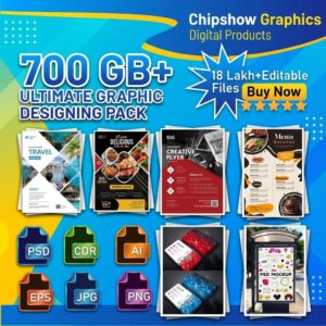 The Complete Designer’s Toolkit: 700+ GB of Premium Assets Including Fully Editable Banners, Flyers, & Logos for Canva, PSD, & SVG.