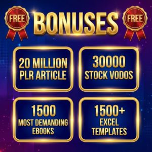 The Ultimate Digital Asset Vault: 3 Million+ Ebooks & 3 Million PLR Articles (Reseller Rights Included)