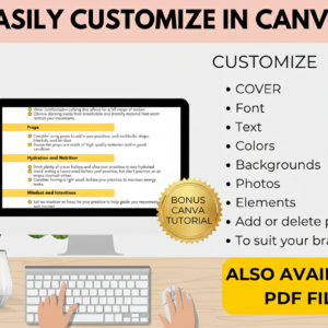 Start Selling Today: High-Quality Fitness Printable with Commercial Rights