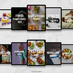 Launch Your Fitness Brand Overnight: Premium PLR & MRR Planner Bundle