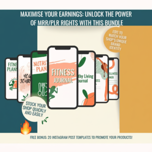 The Ultimate Passive Income Blueprint: DFY Weight Loss eBook & Planner Bundle (PLR)