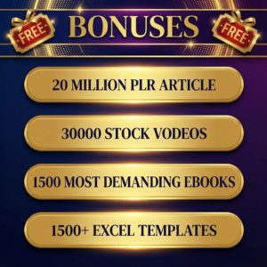 The Ultimate Digital Asset Vault: 3 Million+ Ebooks & 3 Million PLR Articles (Reseller Rights Included)