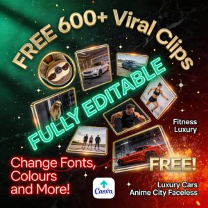 The Complete Male Fitness Library: 600+ Viral Reels for Creators Premium Digital Downloads