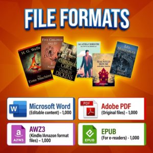 The Ultimate Digital Library: 1,000 Timeless Literary Masterpieces with Full Private Label Rights and 100% Copyright-Free Status