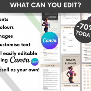 The Ultimate Health & Fitness Business-in-a-Box: Resellable Ebooks, Planners & Guides