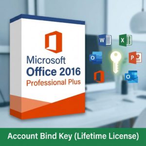 Microsoft Office 2016 Professional Plus – Account Bind Key (Lifetime License)