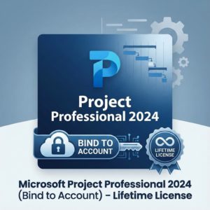 Microsoft Project Professional 2024 (Bind to Account) – Lifetime License