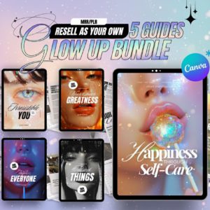Launch Your Digital Shop Fast 5 Premium PLR Guides for a Total Glow Up