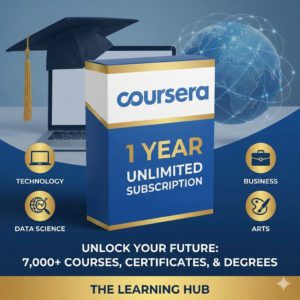1-Year Coursera Premium Subscription – Unlimited Learning & Certificates