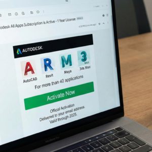 Autodesk All Apps 1-Year Subscription | AutoCAD, Revit, 3ds Max, Maya, Fusion 360 | Full Version Windows & Mac | Genuine Activation on Email