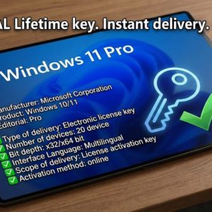 🔥WINDOWS 10/11 PRO  20PC 💯 WARRANTY