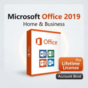 Microsoft Office 2019 Home & Business (Account Bind) – Lifetime License