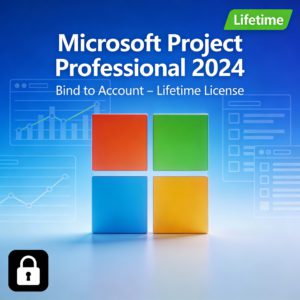 Microsoft Project Professional 2024 (Bind to Account) – Lifetime License