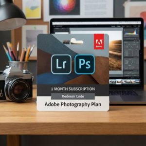 Adobe Creative Cloud Photography Plan – 1 Month Subscription (Redeem Code)
