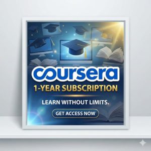 1-Year Coursera Premium Subscription – Unlimited Learning & Certificates