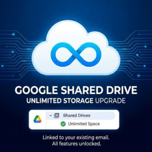 Google Shared Drive – Unlimited Storage Added to Your Personal Account