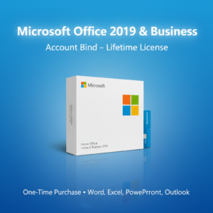 Microsoft Office 2019 Home & Business (Account Bind) – Lifetime License