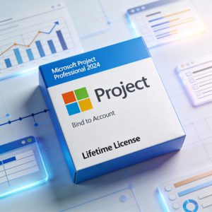 Microsoft Project Professional 2024 (Bind to Account) – Lifetime License