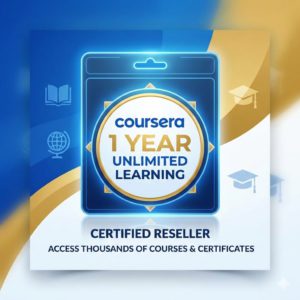 1-Year Coursera Premium Subscription – Unlimited Learning & Certificates