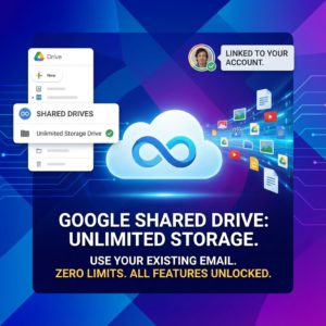 Google Shared Drive – Unlimited Storage Added to Your Personal Account