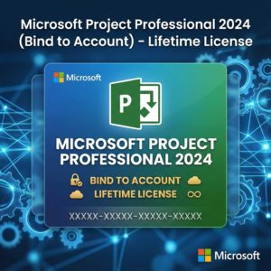 Microsoft Project Professional 2024 (Bind to Account) – Lifetime License