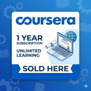 1-Year Coursera Premium Subscription – Unlimited Learning & Certificates