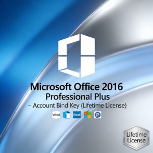 Microsoft Office 2016 Professional Plus – Account Bind Key (Lifetime License)