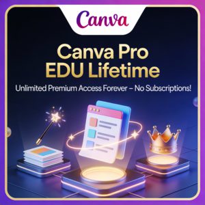 🎨 Canva Pro EDU Lifetime Account – Unlock Your Unlimited Creativity!