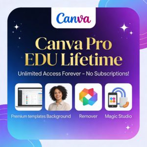 🎨 Canva Pro EDU Lifetime Account – Unlock Your Unlimited Creativity!