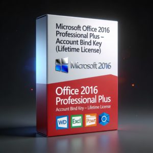 Microsoft Office 2016 Professional Plus – Account Bind Key (Lifetime License)