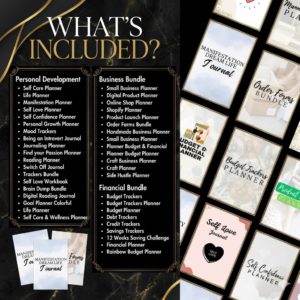 Done-For-You Digital Product Business 14,500+ Pages of PLR Canva Templates, Planners & Journals to Resell Instantly