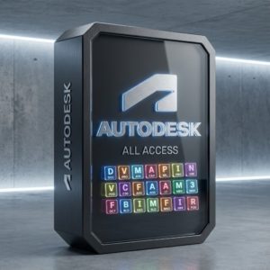 Autodesk All Apps 1-Year Subscription | AutoCAD, Revit, 3ds Max, Maya, Fusion 360 | Full Version Windows & Mac | Genuine Activation on Email